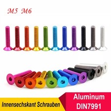 Aluminium Senkkopf Schrauben