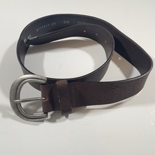 Levi’s Herren Gürtel Echtleder Braun 32/80 Jeansgürtel Original Ledergürtel