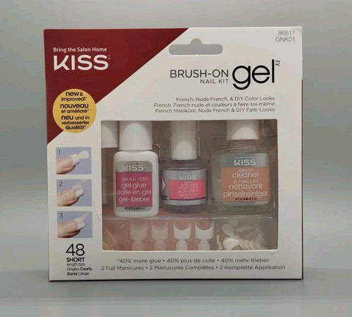 Kiss brush gel nail - kiss:, kit