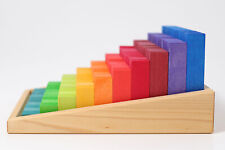 Grimms 42100 Kleine Stufenzählstäbe aus Holz Ab 4 Jahren Grimm's Grimm + BONUS