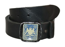 Werner Trachten Belt Unisex Gürtel Ledergürtel Gr. 80