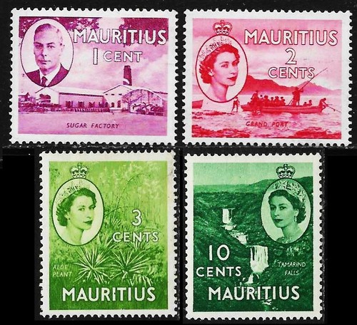 Mauritius 1950 george vi - mauritius,