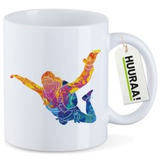 Kaffeetasse Skydiving bunte