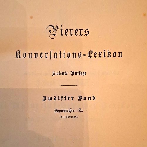Meyers konversations lexikon - meyers, konversations-lexikon