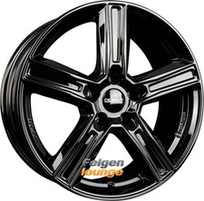 4x DEZENT KG BLACK - Schwarz