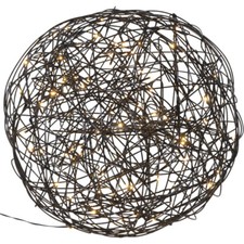 STAR LED 3D Alu Draht Kugel