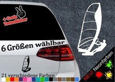 Windsurfer Surfbrett Aufkleber