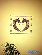 Wandtattoo Drache 14
