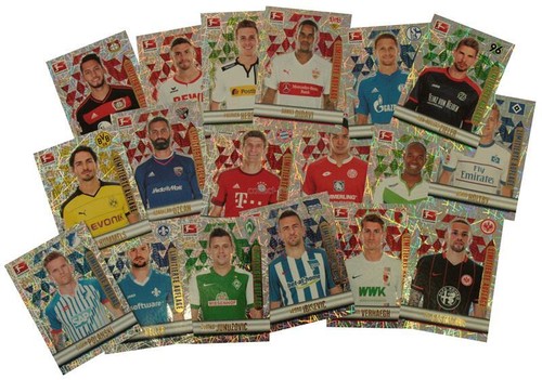 Topps bundesliga 2015 2016 - bundesliga,