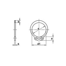 DIN 471 Sicherungsring Form A