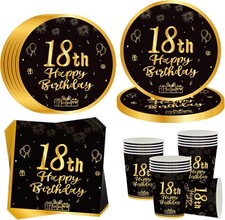 18 Geburtstag Partygeschirr 52