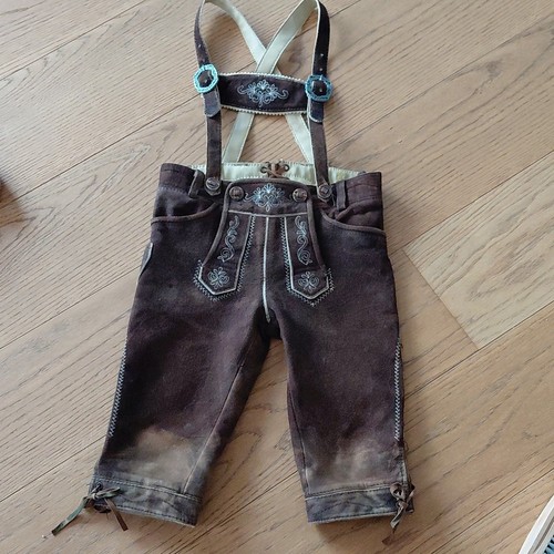 Almsach jungen leder latzhose - jungen, leder-latzhose