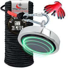 Bergemagnet 100 mm Angelmagnet 100KG Magnet Angel Suchmagnet Topfmagnet Mit Öse