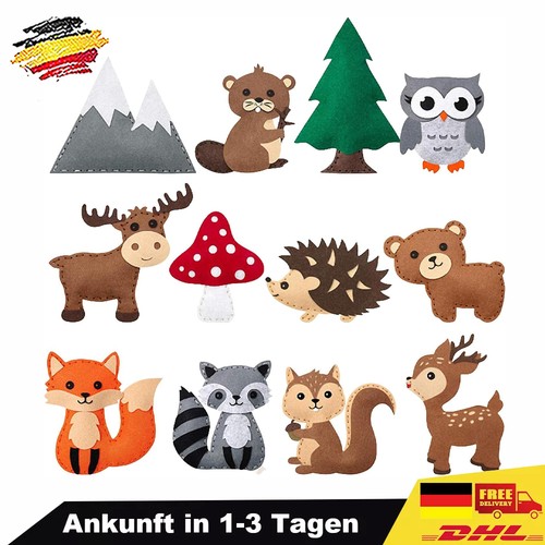 Filz nähset für kinder - filz,
