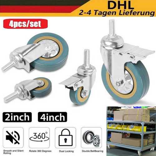 4er set transportrollen - 4er-set,