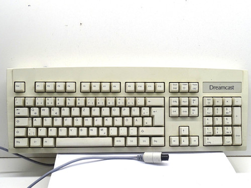 Sega dreamcast tastatur - dreamcast,