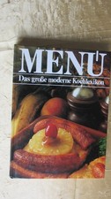 Kochbuch " Menü - Das gr. moderne Kochlexikon" Bd. 3 Rezepte  Bertelsmann Verlag