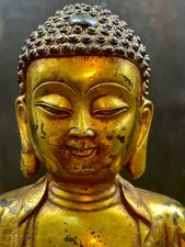 alter Tibet  Bronze Buddha