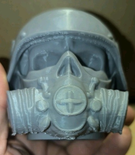 Abdeckkappe stahlhelm skull - stahlhelm,