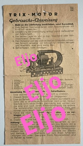 Trix motor - trix,