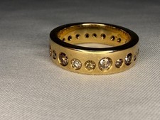 Massiver Brillant-Bandring