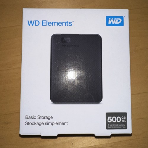Elements usb 500 gb - wd, 3.0