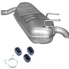 Endschalldämpfer +Anbausatz Auspuff für Opel Signum  1.8 Motor/ Z18XE 1796ccm