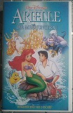 Original Walt Disney Arielle, die Meerjungfrau mit hologramm auf VHS! 0913/25