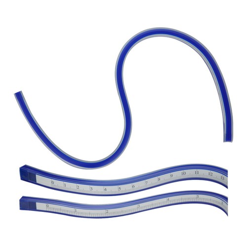 Kurvenlineal flexibel