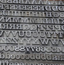 CLARENDON 64p Bleischrift