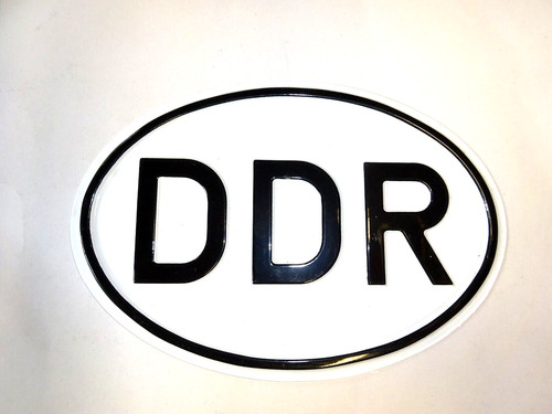 Ddr schild - ddr,