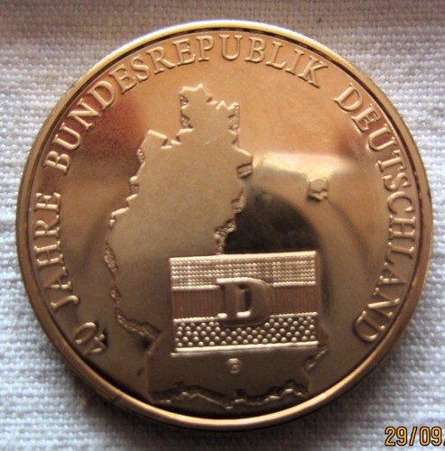Gedenkmedaille ni - gedenkmedaille, cu/ni