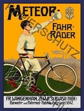 Reklameschild Meteor