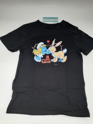 Shirt schlümpfe schwarz - t-shirt,