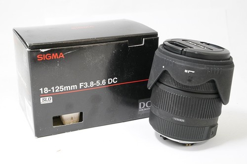 Sigma 125mm objektiv - 18-125mm,