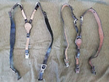 DDR KVP NVA MdI TRAGEGESTELL Y-RIEMEN LEDER 1950er  !!!