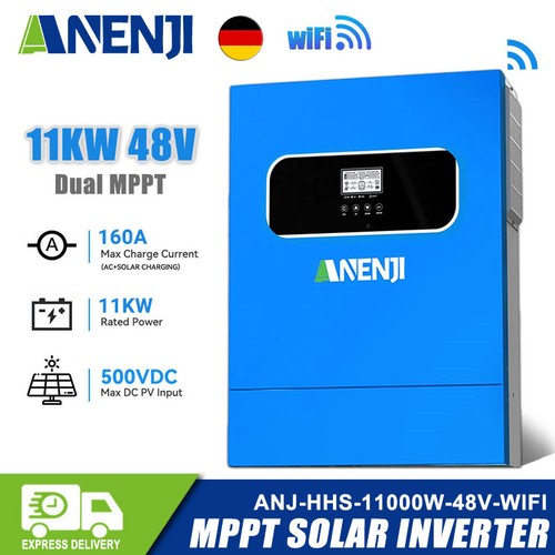 Anenji hybrid solar - solar, inverter