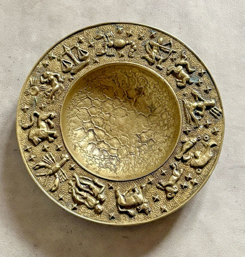 Vintage massiv bronze zodiac - vintage,