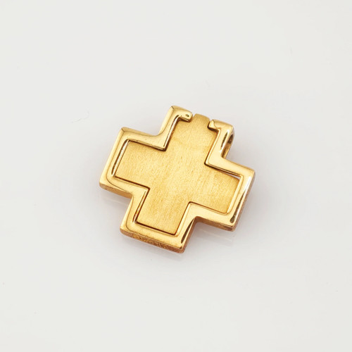 Anhänger kreuz aus gold von - kreuz,