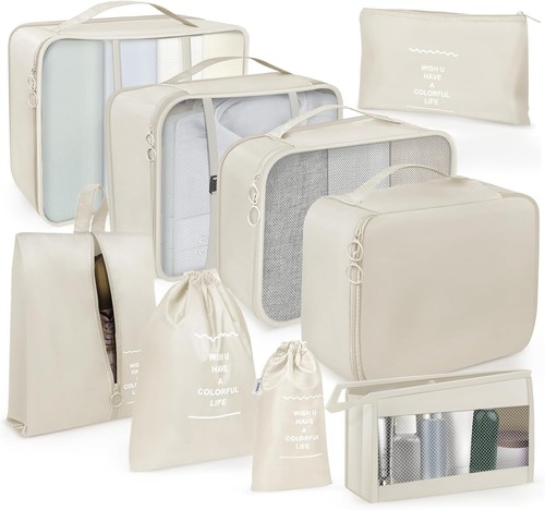 Koffer organizer set - 9, stück
