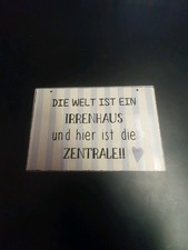 Lustiges Blechschild Lachen Pillen  Spruch Lustig Deko Plakat Schild Geschenk 