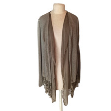 Elegante Damen Jacke Chiffon