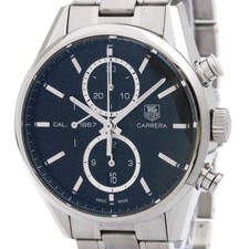 TAG HEUER Carrera Kaliber 1887 Chrono Herren Edelstahl Automatik aus Japan