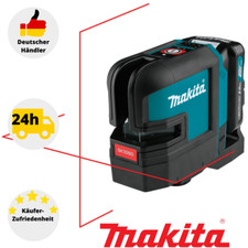 Makita SK105DZ Akku-Kreuzlinienlaser Laser 12V max. Linienlaser Rot IP54 Solo