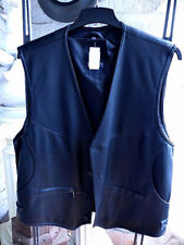 Weste 2, schwarz Leder Wear, XXL, M. FLUES