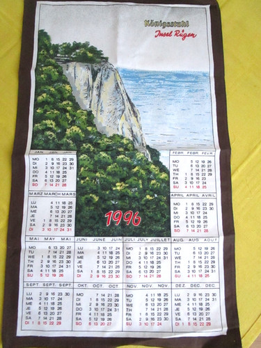 Stoffkalender 1996 - ,