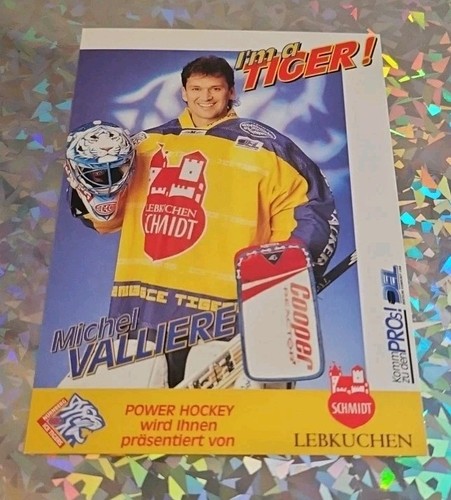 Del eishockey autogrammkarte - del,