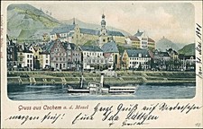 Ansichtskarte (b250) Cochem
