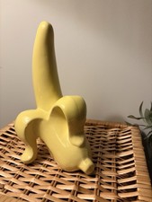 Keramik Bananenform Spardose