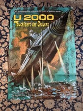U - 2000 Tauchfahrt des Grauens Original Kinoplakat  A1  